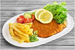 SCHNITZEL.250 GR champignons room saus